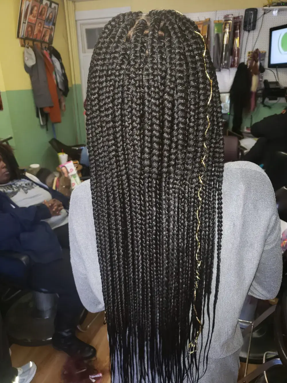 Box braids by Exclusive Hair Braiding in Wilmington, DE