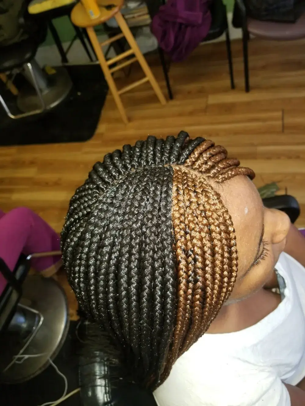 Box braids by Exclusive Hair Braiding in Wilmington, DE
