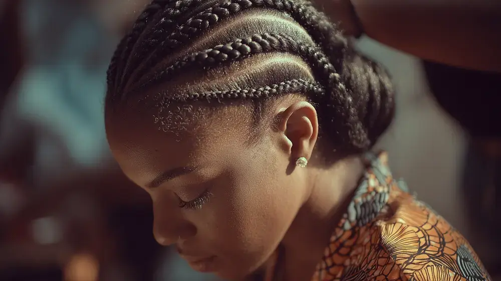 Fulani braids by Exclusive Hair Braiding in Wilmington, DE