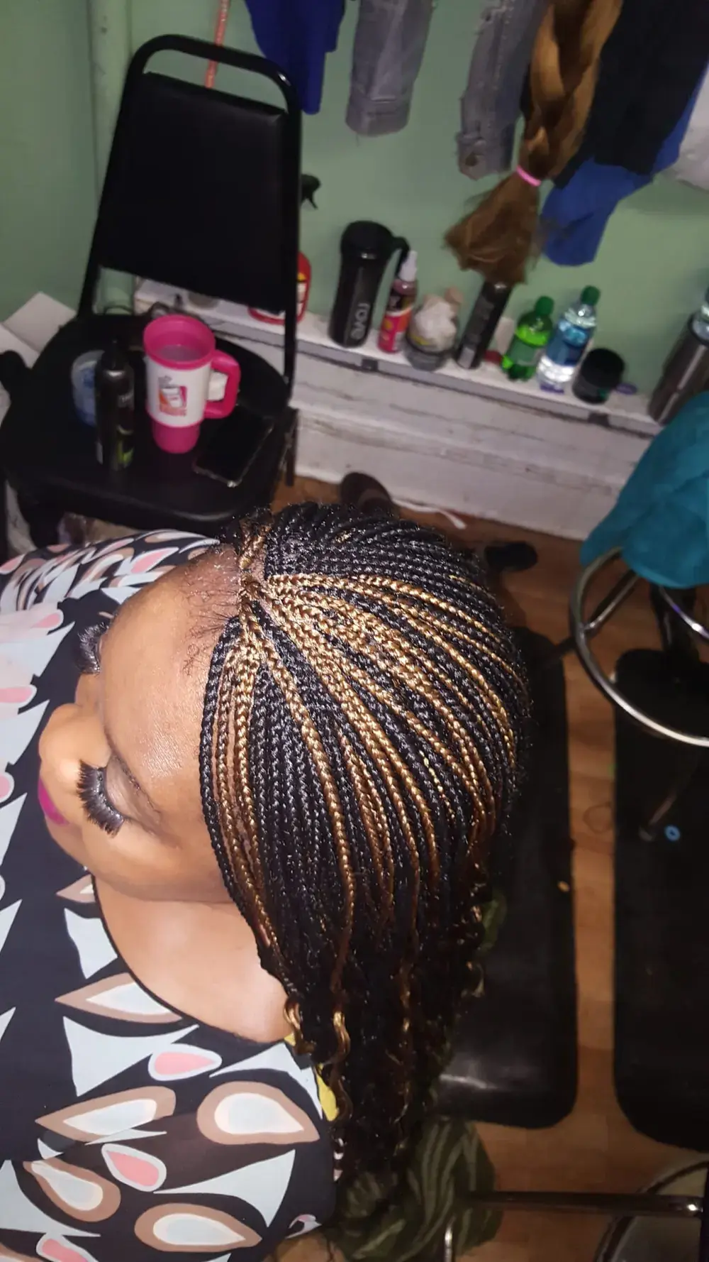 Knotless boho braids by Exclusive Hair Braiding in Wilmington, DE