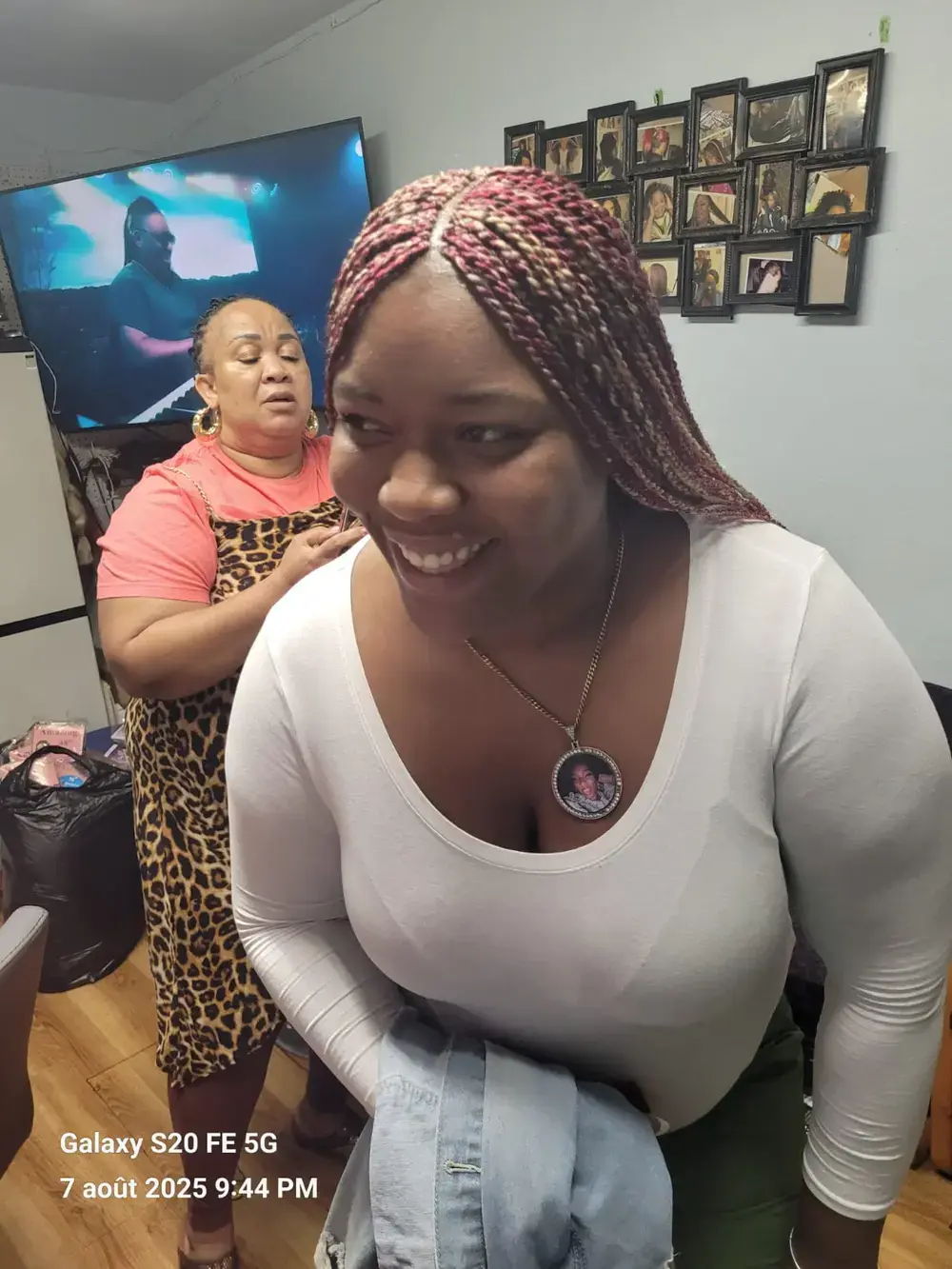 Knotless boho braids by Exclusive Hair Braiding in Wilmington, DE