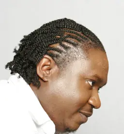 Men's Natural Hair Box Braids or Twists